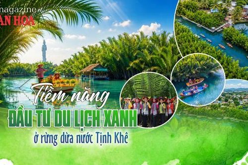 (Emagazine) Tiềm năng đầu tư du lịch xanh ở rừng dừa nước Tịnh Khê