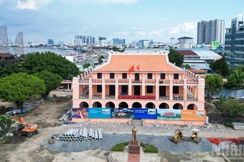 [Ảnh] Toàn cảnh cải tạo, chỉnh trang Bảo tàng Hồ Chí Minh-Chi nhánh Thành phố Hồ Chí Minh
