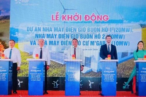 Khởi động cụm dự án điện gió hơn 2.000 tỷ đồng ở Đắk Lắk
