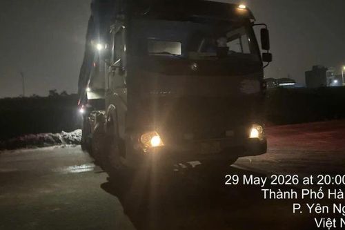 Đổ trộm bùn đất, phế thải đe dọa tiến độ Dự án Vành đai 4