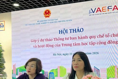 Đổi mới trung tâm học tập cộng đồng đáp ứng yêu cầu trong thời đại mới