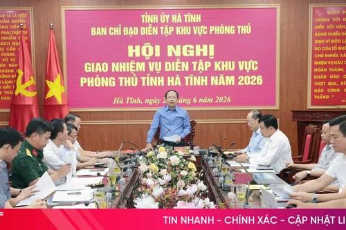 Diễn tập khu vực phòng thủ tỉnh năm 2026 là nhiệm vụ chính trị quan trọng, yêu cầu rất cao