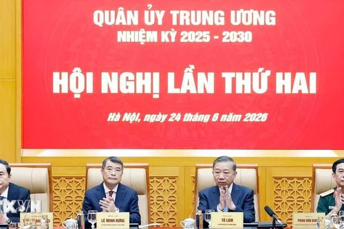 Tổng Bí thư, Chủ tịch nước chủ trì Hội nghị Quân ủy Trung ương lần thứ hai