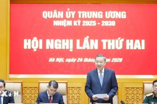 Tổng Bí thư, Chủ tịch nước Tô Lâm chủ trì Hội nghị Quân ủy Trung ương
