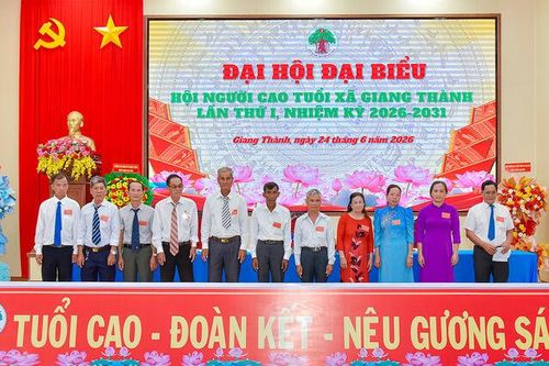 Đại hội Hội Người cao tuổi hai xã Giang Thành và Vĩnh Điều