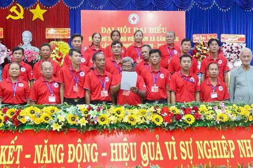 Đại hội đại biểu Hội Chữ thập đỏ xã Cần Đăng lần thứ I