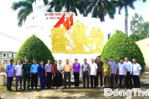 Thẩm định hồ sơ khoa học công nhận xã An toàn khu tại xã Long Bình