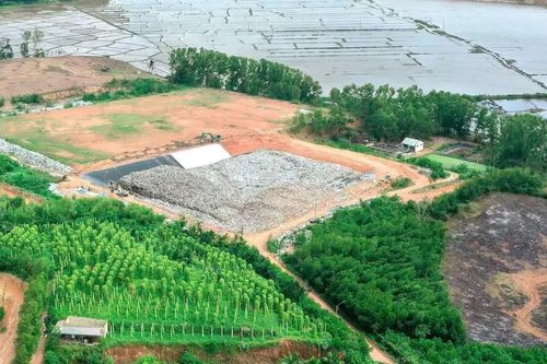 Phê duyệt dự án đầu tư nâng bờ bao bãi chôn lấp rác Bồng Sơn