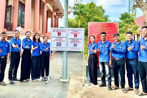 Đoàn xã Đak Pơ cập nhật, nâng cấp công trình số hóa 'địa chỉ đỏ'