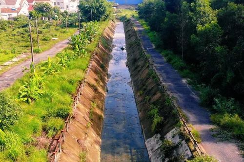 90 ngày tăng tốc hoàn thành hạ tầng thoát nước suối Nước Trong gần sân bay Long Thành