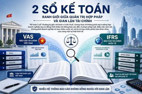Hiểu đúng về '2 sổ kế toán': Ranh giới giữa quản trị hợp pháp và gian lận tài chính