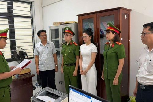 Thi hành lệnh bắt 'người đẹp' Phạm Thị Mỹ Tuyết