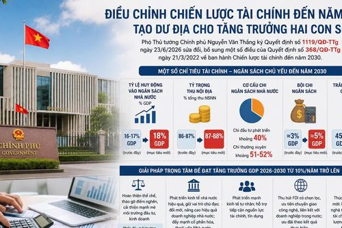 Điều chỉnh Chiến lược tài chính, hướng tới tăng trưởng hai con số