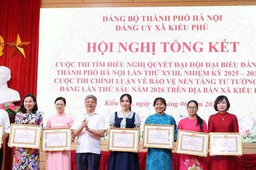 Kiều Phú: Tổng kết cuộc thi về bảo vệ nền tảng tư tưởng của Đảng