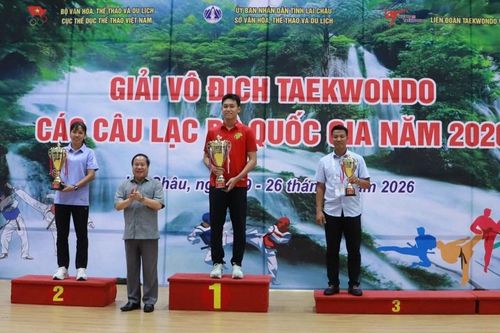 Bế mạc Giải Vô địch Taekwondo các CLB quốc gia 2026