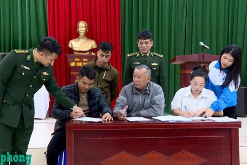 Đồn Biên phòng cửa khẩu Hoành Mô: Đưa pháp luật đến từng thôn, bản biên giới