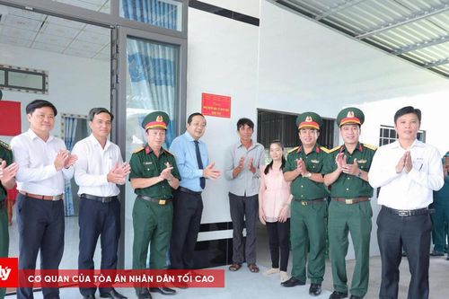 Tây Ninh khánh thành, bàn giao nhà Điểm dân cư biên giới