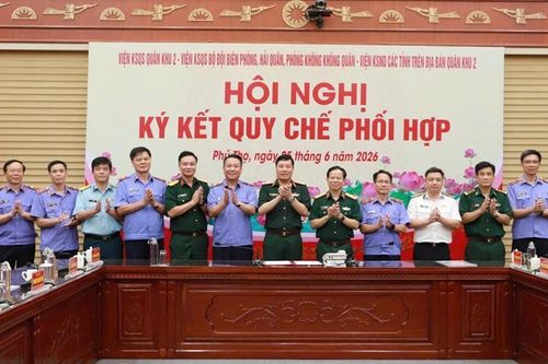 Tăng cường sự phối hợp giữa các VKSQS và VKSND 6 tỉnh thuộc địa bàn Quân khu 2