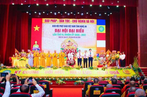 Đại hội đại biểu Phật giáo tỉnh Nghệ An lần thứ IV, nhiệm kỳ 2026 - 2031