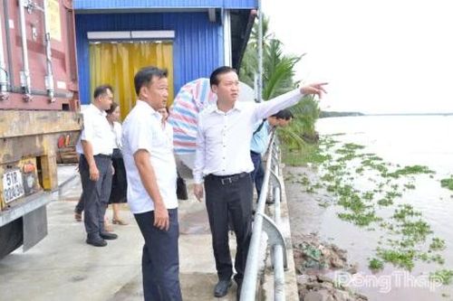Đồng chí Nguyễn Phước Thiện tìm hiểu, tháo gỡ khó khăn cho doanh nghiệp