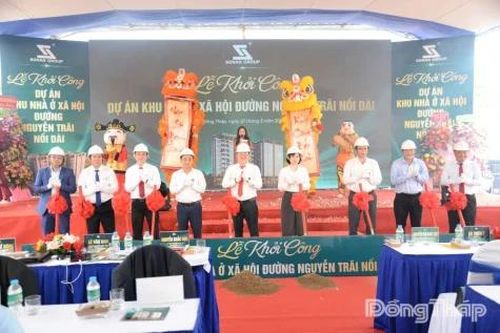 Đồng Tháp: đang triển khai thi công 5 dự án nhà ở xã hội
