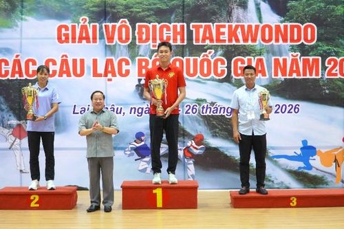Bế mạc Giải Vô địch Taekwondo các Câu lạc bộ quốc gia năm 2026
