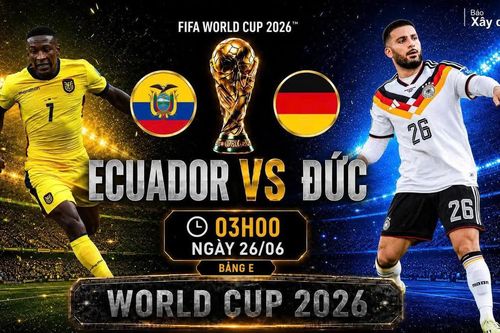Nhận định, dự đoán tỷ số Ecuador vs Đức (3h ngày 26/6), bảng E World Cup 2026