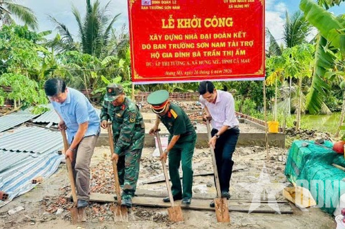 Cà Mau: Ấm tình quân dân từ những mái nhà nghĩa tình