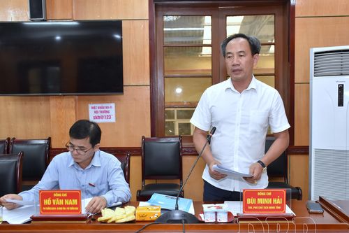 Ban Văn hóa - Xã hội, HĐND tỉnh giám sát chuyên đề tại Sở Khoa học và Công nghệ