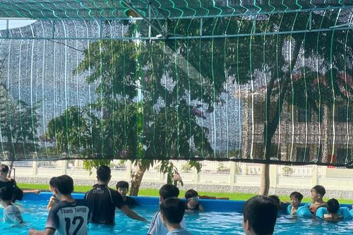 Tuy Phước Bắc khai giảng lớp dạy bơi miễn phí cho trẻ em dịp hè năm 2026