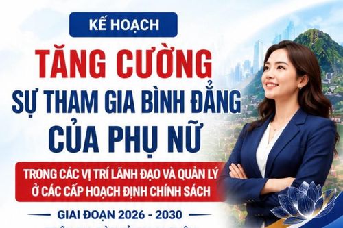Tăng cường phụ nữ tham gia lãnh đạo, quản lý giai đoạn 2026-2030