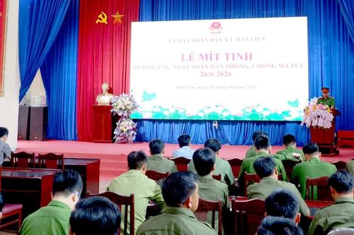 Các địa phương trong tỉnh hưởng ứng Ngày toàn dân phòng, chống ma túy (26/6)