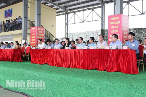 Diễn tập thử phòng thủ dân sự ứng phó bão mạnh, siêu bão và tìm kiếm cứu nạn tỉnh Ninh Bình năm 2026