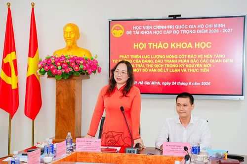 Phát triển lực lượng nòng cốt bảo vệ nền tảng tư tưởng của Đảng trong kỷ nguyên mới