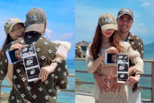 MC Mù Tạt mang thai con đầu lòng, Đức Huy hài hước báo tin vui