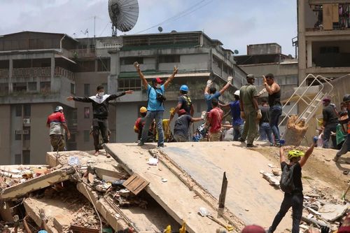 Hình ảnh từ vệ tinh trận động đất kép kinh hoàng ở Venezuela