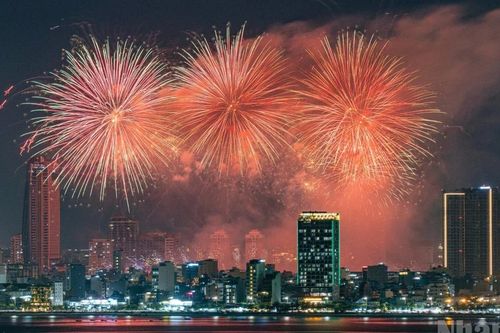 Bùng nổ thị giác đêm cuối vòng loại Lễ hội pháo hoa quốc tế Đà Nẵng 2026