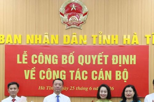 Bà Trần Thị Kiều Oanh được bổ nhiệm giữ chức Phó Giám đốc Sở Tư pháp Hà Tĩnh