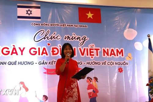 Người Việt tại Israel thắt chặt tình đoàn kết nhân Ngày Gia đình Việt Nam