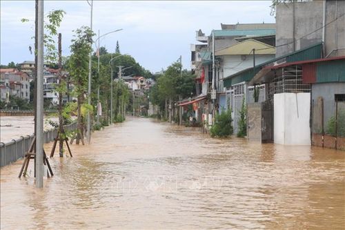 Nước lũ tại Cao Bằng rút chậm, nguy cơ ngập lụt được giải tỏa