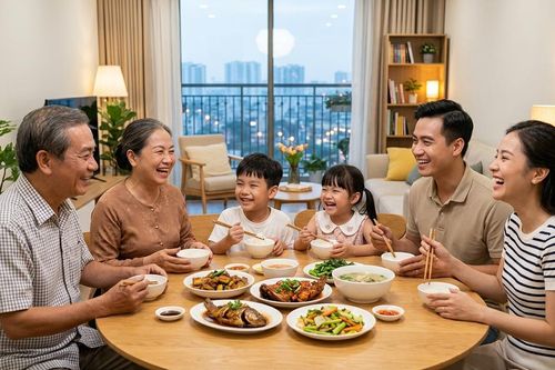 Mâm cơm gia đình: Sợi dây neo giữ yêu thương và nếp nhà