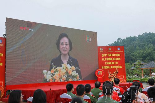 Mít tinh hưởng ứng Tháng hành động phòng, chống ma túy năm 2026