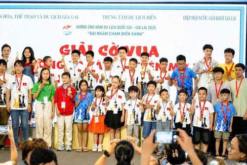 Đoàn VĐV Gia Lai giành 58 huy chương tại Giải cờ vua miền Trung và Tây Nguyên mở rộng năm 2026