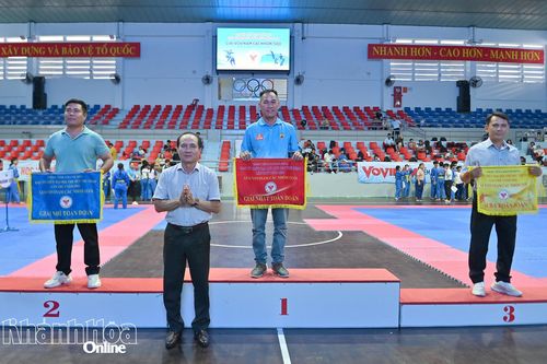 Xã Cam Lâm đoạt giải nhất toàn đoàn Giải Vovinam các nhóm tuổi
