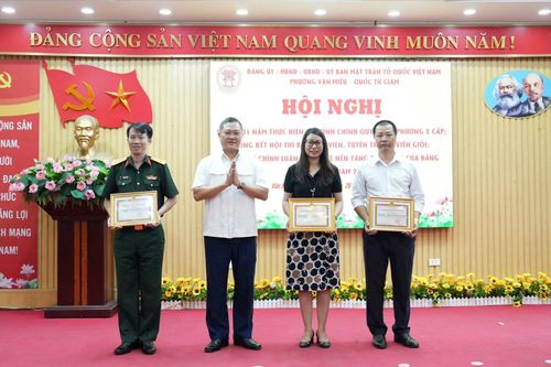Phường Văn Miếu - Quốc Tử Giám vận hành hiệu quả chính quyền địa phương hai cấp