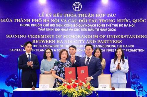 Hà Nội ký kết với 5 ngân hàng phát hành trái phiếu chính quyền địa phương