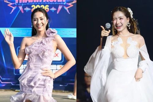 Hòa Minzy cùng Hoa hậu Hà Trúc Linh siêu thân thiết sau Concert Thanh Xuân