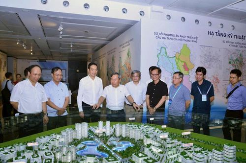 Sẵn sàng cho Hội nghị công bố Quy hoạch tổng thể Thủ đô Hà Nội