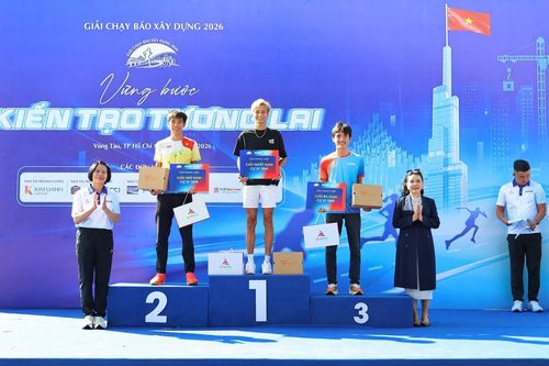 Hành trình truyền cảm hứng tại Giải chạy Báo Xây dựng 2026