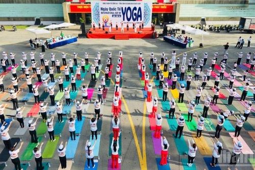 Hơn 1.000 người đồng diễn Yoga tại Đồng Nai